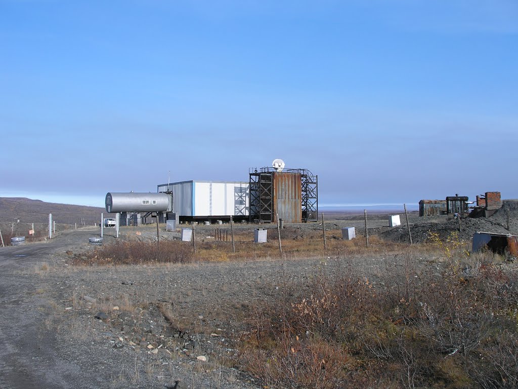 Technical facilities and Tsubik residential block, Norilsk Vega MS